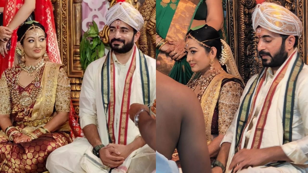 In Pics| Kannada actor Tejaswini Prakash marries beau Phani Varma Credit: Instagram/karthik.jayaram