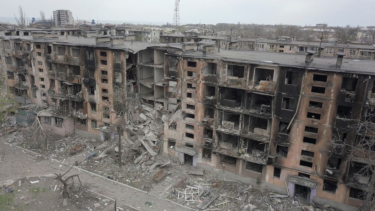 These photos reveal the scale of destruction in Ukraine. Credit: Reuters Photo