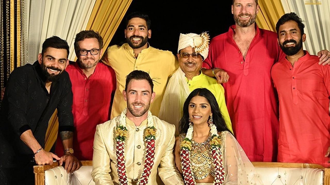 In Pics| Glenn Maxwell & Vini Raman’s post-wedding party Credit: RCB