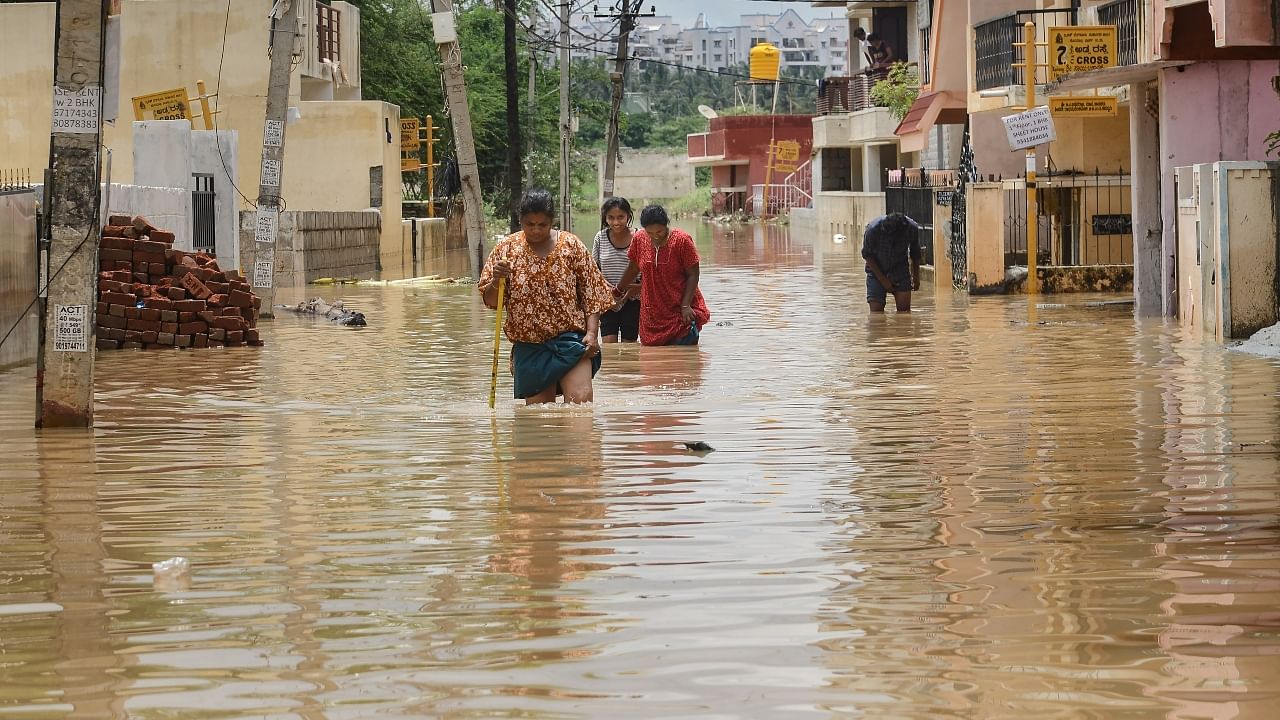Waist-deep flooding brings Bengaluru to its knees; see pics