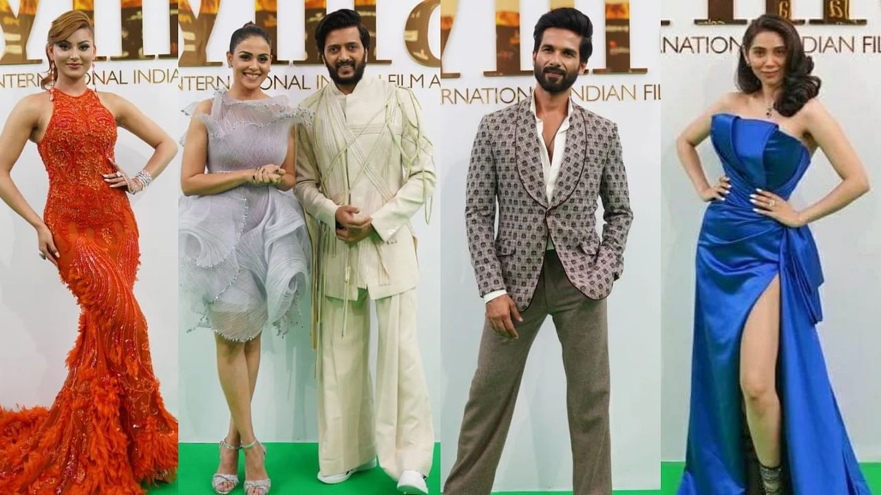 IIFA 2022: Bollywood celebrities glam up the green carpet