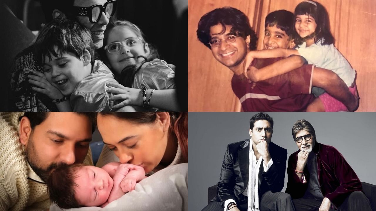 Here's how celebrities celebrated Father's Day; See Pics