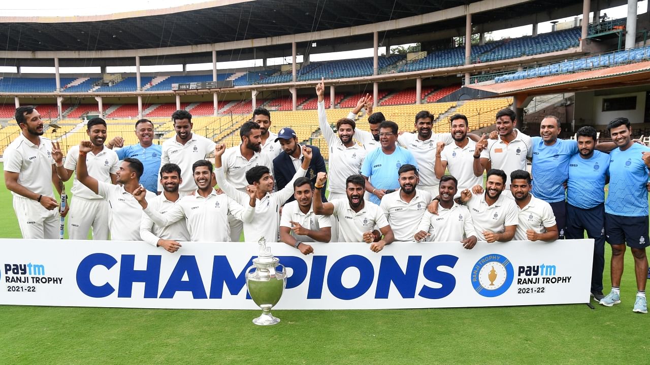 Ranji Trophy | Madhya Pradesh creates history, beats Mumbai to lift maiden cup