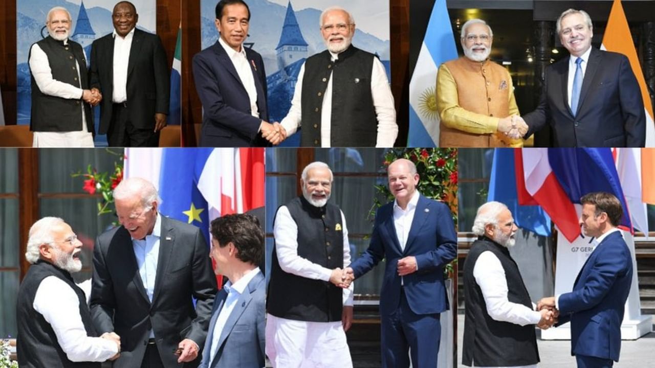In pics: Gifts presented by PM Modi to leaders of G7 nations