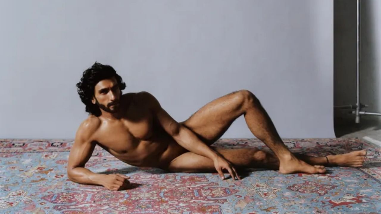 Ranveer Singh shakes up internet with his full monty photoshoot Credit: Paper Magazine