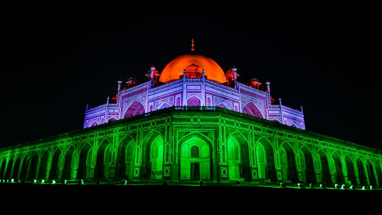 Independence Day 2022: Famous places lit up in Indian tricolour Credit: PTI Photo