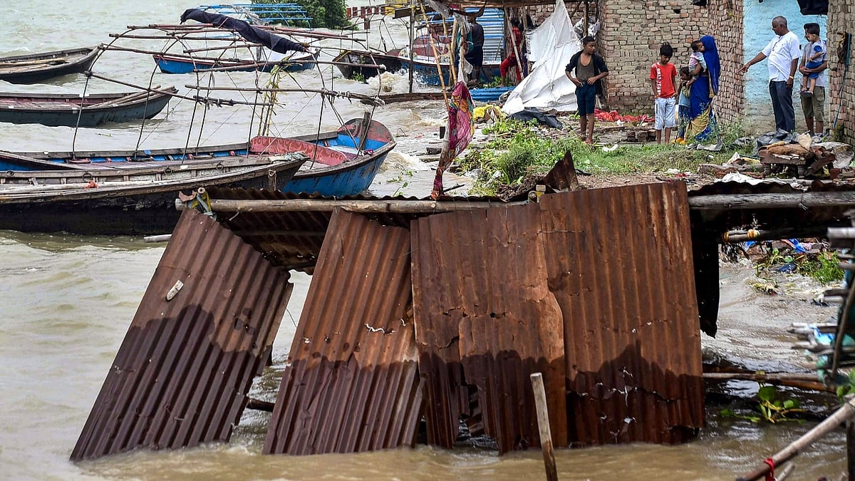 UP's Prayagraj partially submerged as rivers swell; see pics