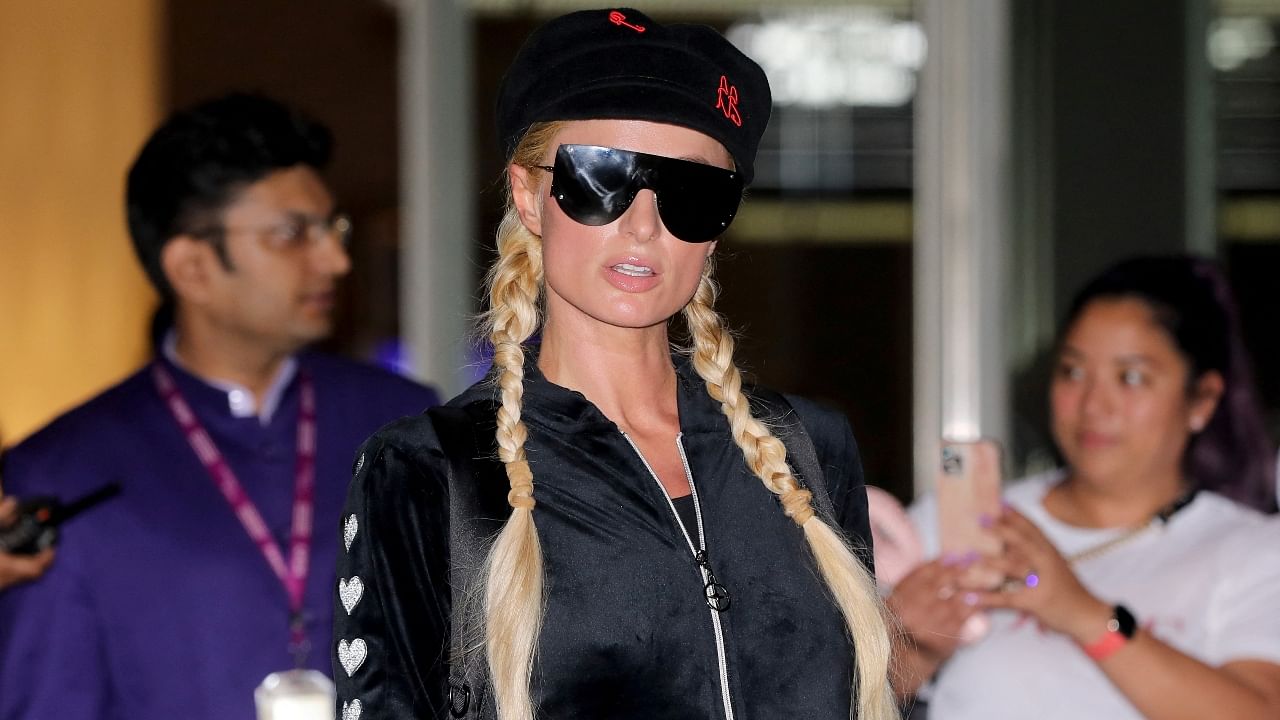 In Pics | Paris Hilton welcomed by huge crowd at Mumbai airport