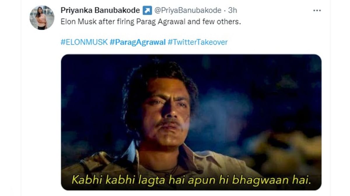 Elon Musk fires CEO Parag Agrawal and it’s raining memes on Twitter