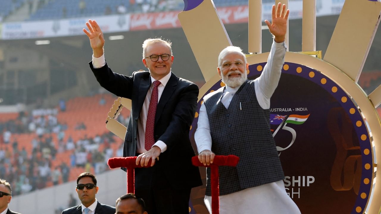 PM Modi, Anthony Albanese in Motera to watch India vs Australia fourth Test