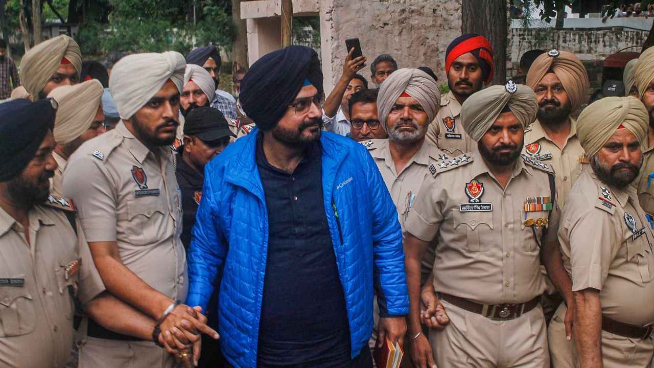 Navjot Singh Sidhu walks out of Patiala jail after 317 days; See Pics