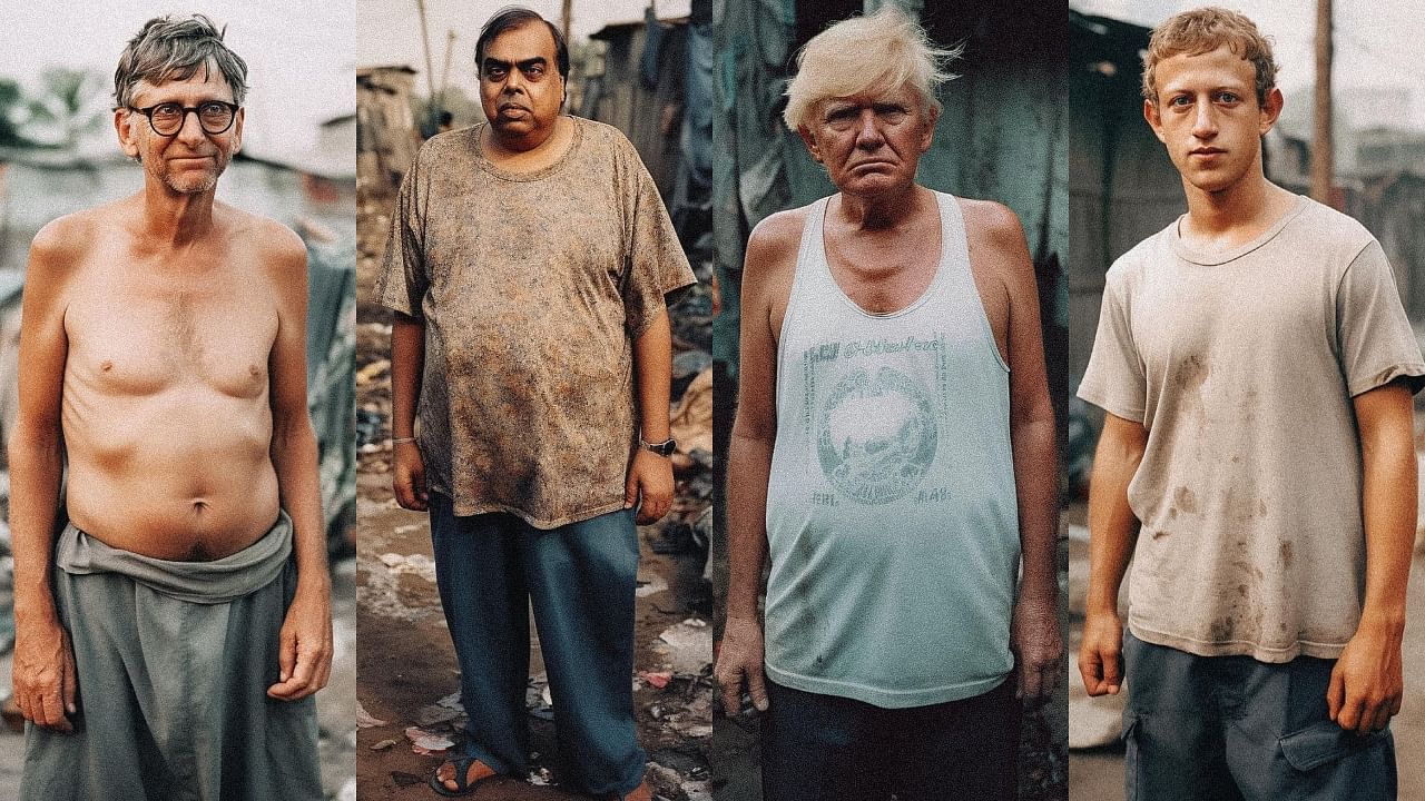 Here's how World billionaires look as poor; See Pics