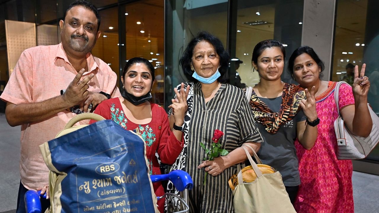 Operation Kaveri: Indian evacuees from Sudan return back home safely; See Pics. Credit: PTI Photo