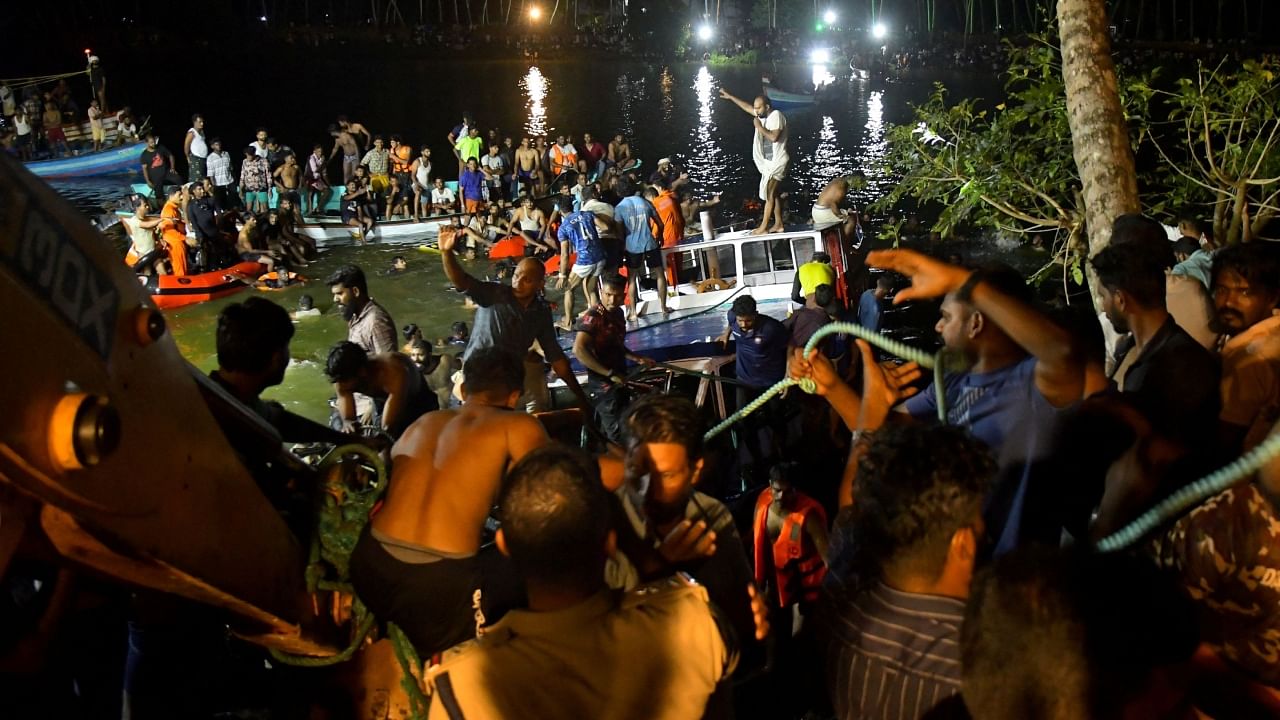 Kerala tourist boat tragedy: 22 dead, eight under treatment. Credit: Reuters Photo