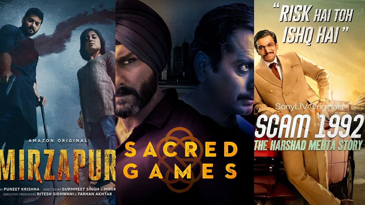 Sacred Games', 'Scam 1992', 'The Family Man', 'Aspirants' among
