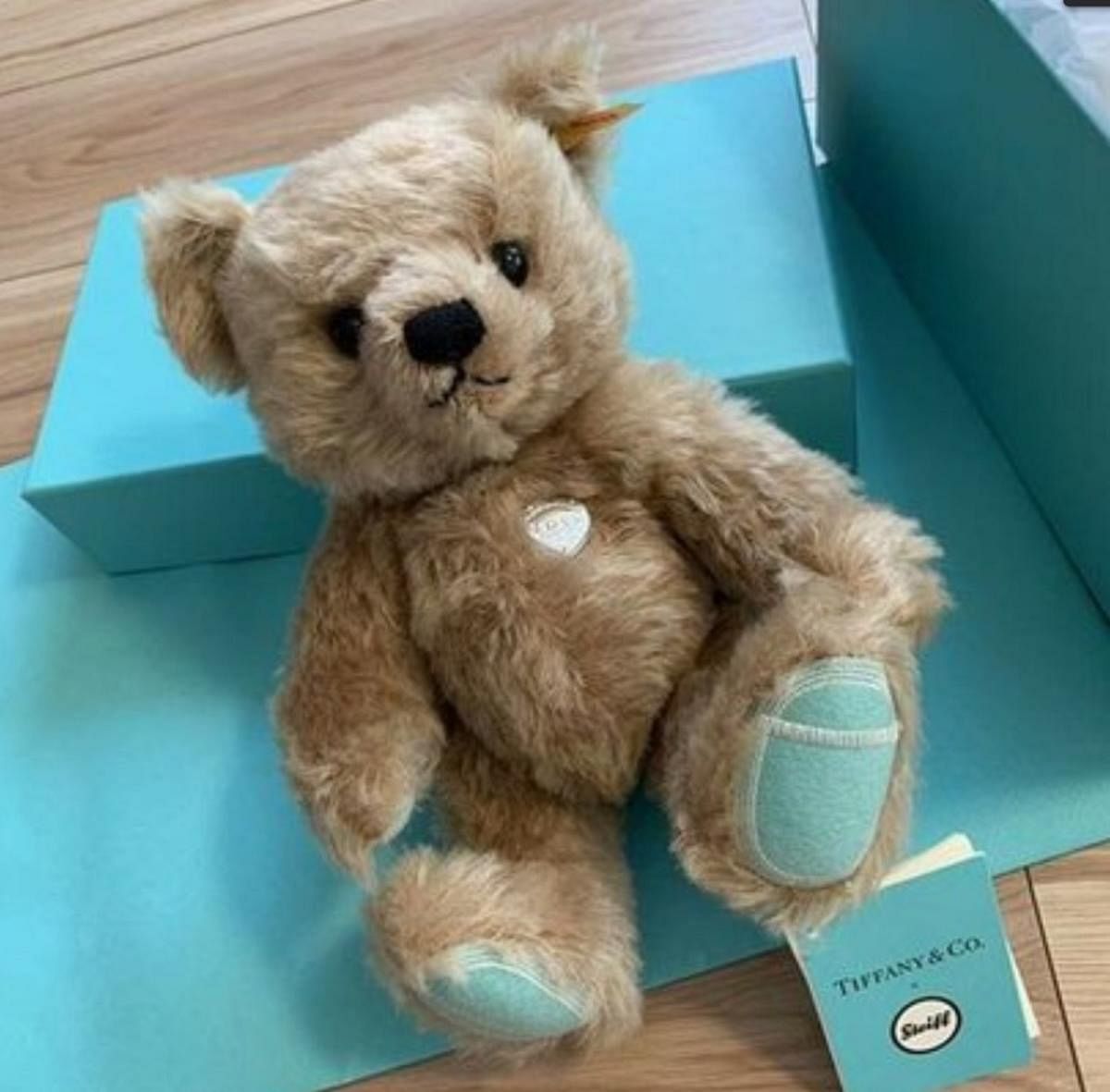 Tiffany teddy hot sale bear steiff