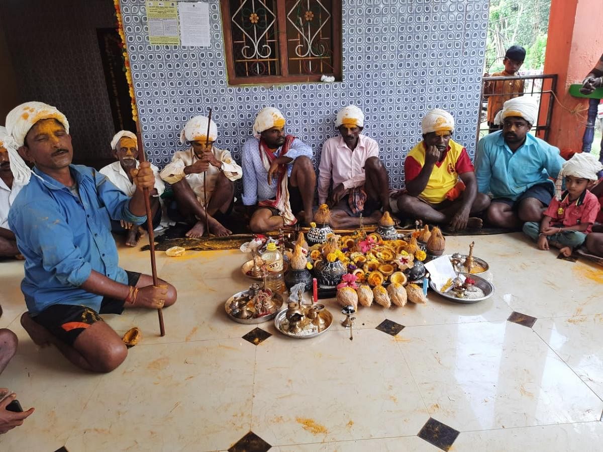 Gajja folk dance in Mysuru