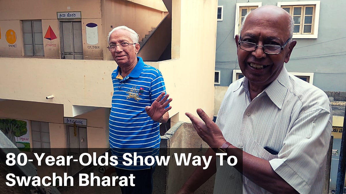 80YearOlds Show Way to Swachh Bharat