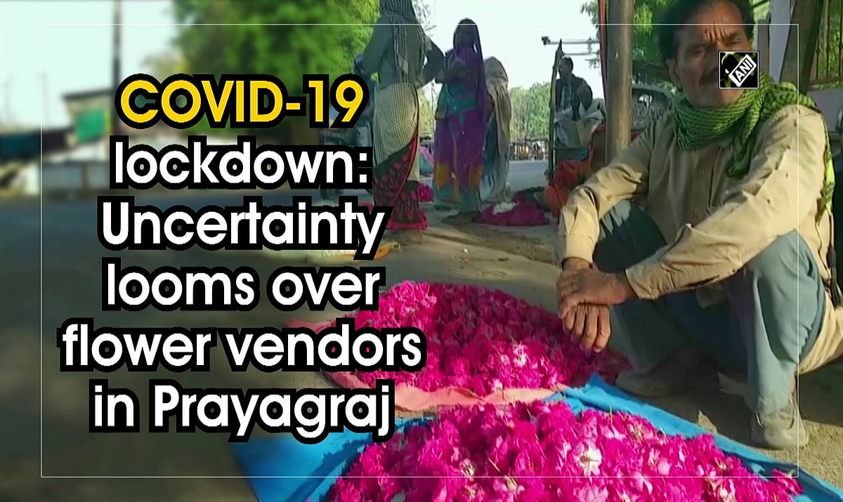 COVID19 lockdown uncertainty looms over flower vendors