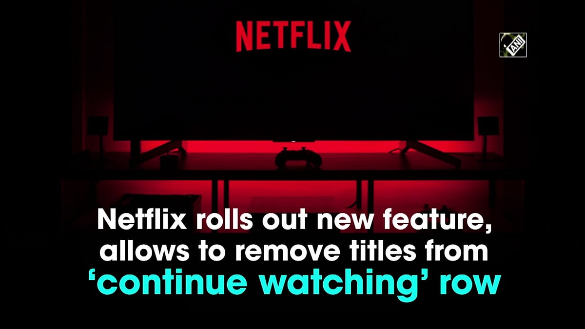 Netflix allows to remove title from 'continue watching'
